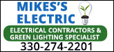 Mike's Electric Sponsorship Banner